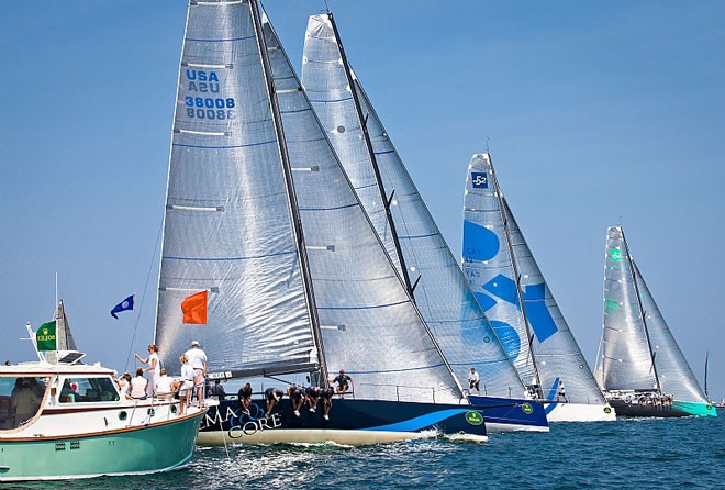 Start IRC 1 Class - Block Island Race Week 2011 ©  Rolex/Daniel Forster http://www.regattanews.com